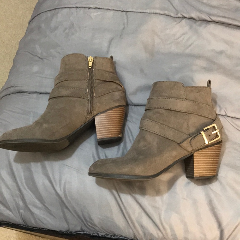 Gray Booties - image 3